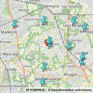 Mappa Via Erminio Rovagnati, 20832 Desio MB, Italia (2.52091)