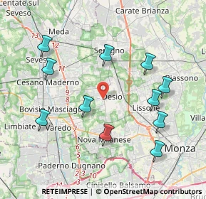 Mappa Via Erminio Rovagnati, 20832 Desio MB, Italia (4.2)