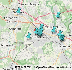 Mappa Via Ferrara, 21052 Busto Arsizio VA, Italia (3.02417)