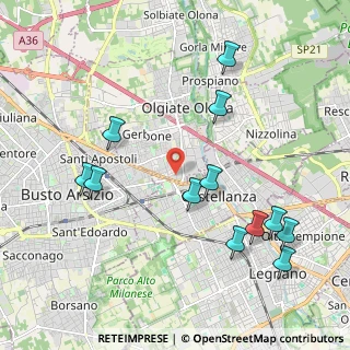 Mappa Via Amendola Giovanni, 21057 Olgiate Olona VA, Italia (2.26083)