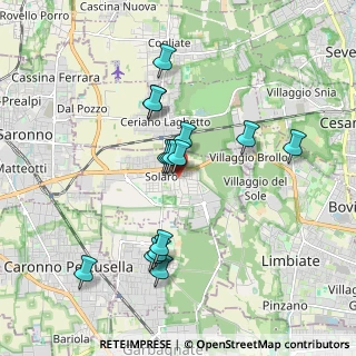 Mappa Piazza Cadorna, 20033 Solaro MI, Italia (1.63733)