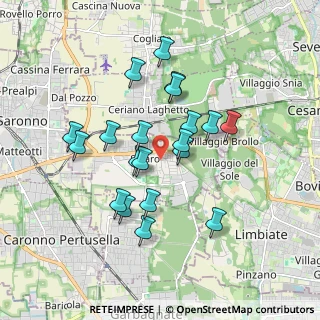 Mappa Piazza Cadorna, 20033 Solaro MI, Italia (1.588)