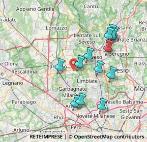 Mappa 20033 Solaro MI, Italia (7.19538)