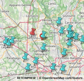 Mappa 20033 Solaro MI, Italia (9.882)