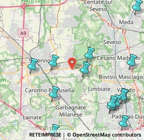Mappa 20033 Solaro MI, Italia (5.46643)
