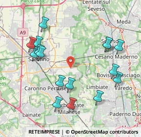 Mappa 20033 Solaro MI, Italia (4.36625)