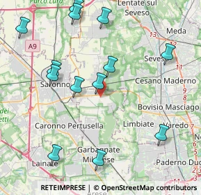 Mappa 20033 Solaro MI, Italia (4.67308)