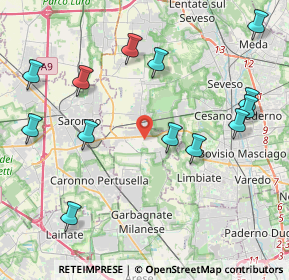 Mappa 20033 Solaro MI, Italia (4.76769)