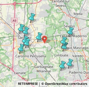 Mappa 20033 Solaro MI, Italia (4.01)