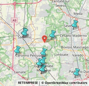 Mappa 20033 Solaro MI, Italia (4.54364)