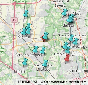 Mappa 20033 Solaro MI, Italia (4.1235)