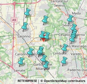 Mappa 20033 Solaro MI, Italia (4.06)