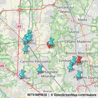 Mappa 20020 Solaro MI, Italia (4.79182)