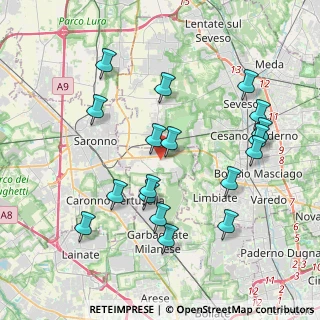 Mappa 20020 Solaro MI, Italia (4.06)