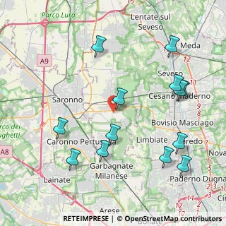Mappa 20020 Solaro MI, Italia (4.63692)