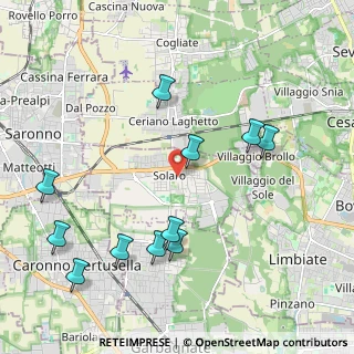 Mappa 20020 Solaro MI, Italia (2.30364)