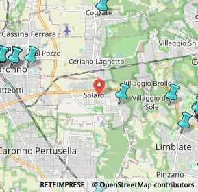 Mappa 20033 Solaro MI, Italia (3.672)