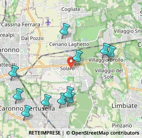 Mappa 20033 Solaro MI, Italia (2.30364)