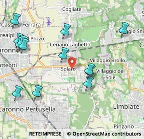 Mappa 20033 Solaro MI, Italia (2.37538)