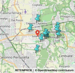 Mappa 20033 Solaro MI, Italia (1.24636)
