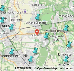 Mappa 20033 Solaro MI, Italia (3.00273)