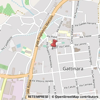 Mappa Piazza Castello,  7, 13045 Gattinara, Vercelli (Piemonte)