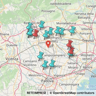 Mappa CAP, 35018 San Martino di Lupari PD, Italia (13.77625)