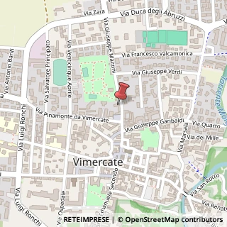 Mappa Via Giuseppe Mazzini, 35, 20871 Vimercate, Monza e Brianza (Lombardia)
