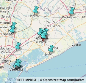 Mappa Via Guglielmo Ciardi, 30027 San Donà di Piave VE, Italia (16.93222)