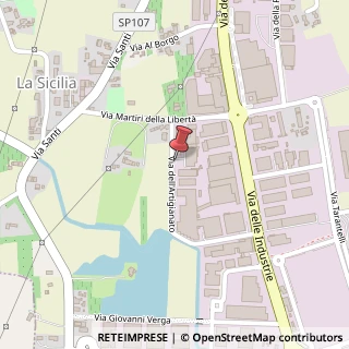 Mappa Via dell'Artigianato, 38, 31030 Casier, Treviso (Veneto)