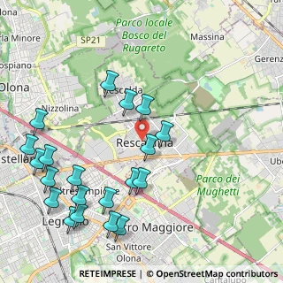 Mappa Via Don Giovanni Caspani, 20027 Rescaldina MI, Italia (2.471)