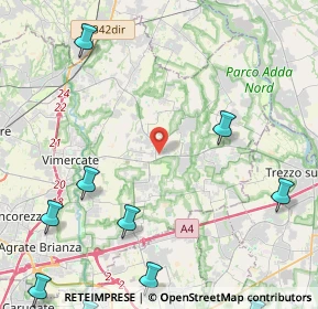Mappa Via Carlo Alberto dalla Chiesa, 20882 Bellusco MB, Italia (7.75722)