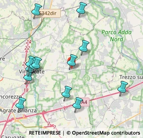Mappa Via Carlo Alberto dalla Chiesa, 20882 Bellusco MB, Italia (4.57077)
