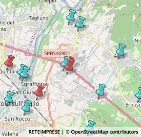 Mappa A4 Torino - Trieste, 25036 Palazzolo sull'Oglio BS, Italia (2.67143)