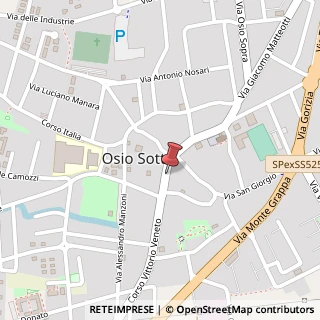 Mappa Corso Vittorio Veneto, 13, 24046 Osio Sotto, Bergamo (Lombardia)
