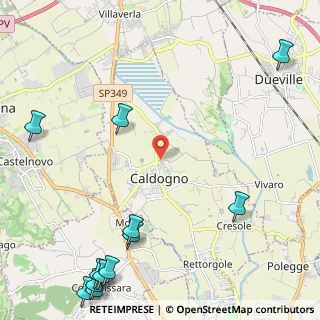 Mappa Via Pagello, 36030 Caldogno VI, Italia (3.40917)