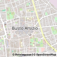 Mapa Busto Arsizio