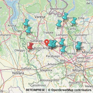 Mappa Via L. Morelli, 21057 Olgiate Olona VA, Italia (14.73538)