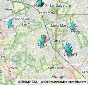 Mappa Via Spinelli, 20033 Desio MB, Italia (2.48417)