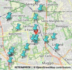 Mappa Via Spinelli, 20033 Desio MB, Italia (2.39211)