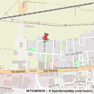 Mappa Via Unicef, 7, 20020 Solaro, Milano (Lombardia)