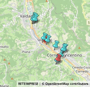 Mappa Via Fontanive, 36073 Cornedo Vicentino VI, Italia (1.57)