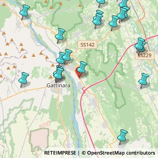 Mappa Via S. Grato, 28078 Romagnano Sesia NO, Italia (5.525)