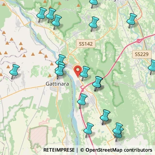 Mappa Via S. Grato, 28078 Romagnano Sesia NO, Italia (5.337)