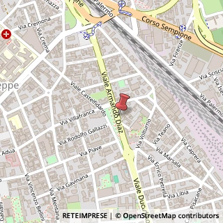 Mappa Viale Armando Diaz, 10/D, 21052 Busto Arsizio, Varese (Lombardia)