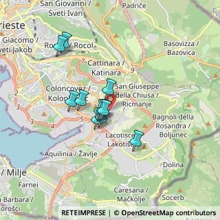 Mappa Via Eugenio Colorni, 34148 Trieste TS, Italia (1.32545)