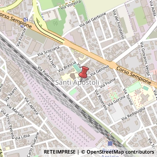 Mappa Via Genova, 8, 21052 Busto Arsizio, Varese (Lombardia)