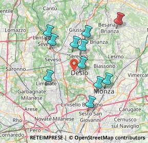 Mappa Via Carlo Marx, 20832 Desio MB, Italia (6.60909)