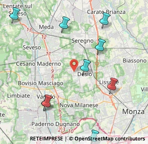 Mappa Via Carlo Marx, 20832 Desio MB, Italia (5.66636)