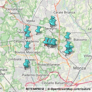 Mappa Via Carlo Marx, 20832 Desio MB, Italia (3.34529)